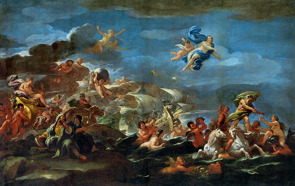 Il trionfo di Bacco, Nettuno e Anfitrione